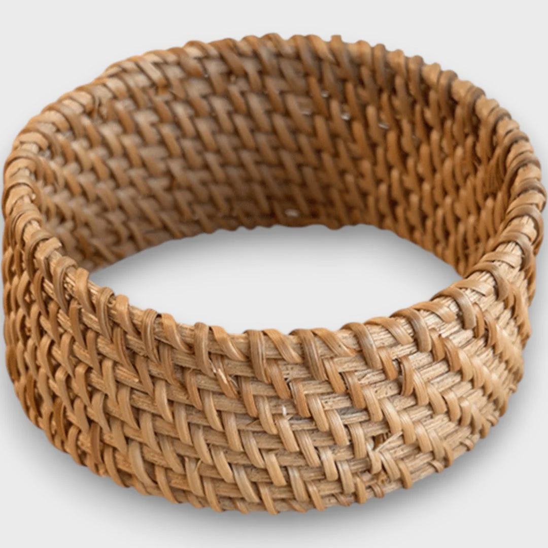 Noelia – Geflochtenes Rattan-Armband - Image 7