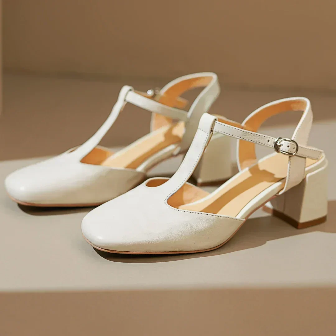 Nora® | Beatrica Leder Mary Janes - Image 2
