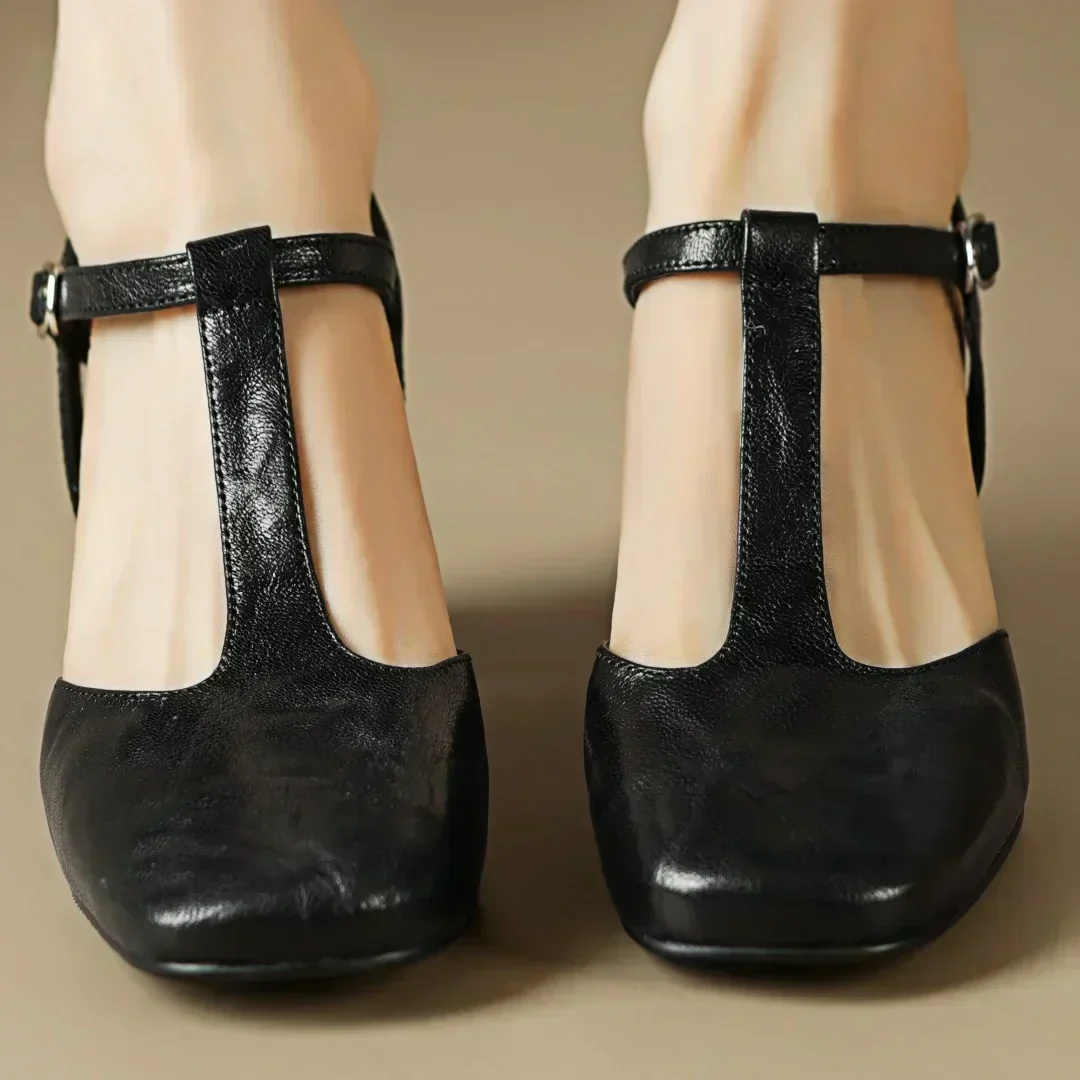 Nora® | Beatrica Leder Mary Janes - Image 3