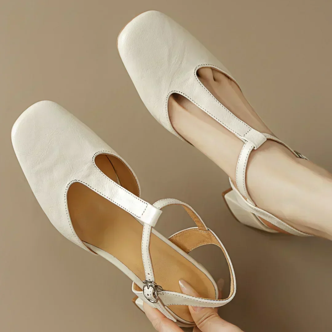 Nora® | Beatrica Leder Mary Janes - Image 5