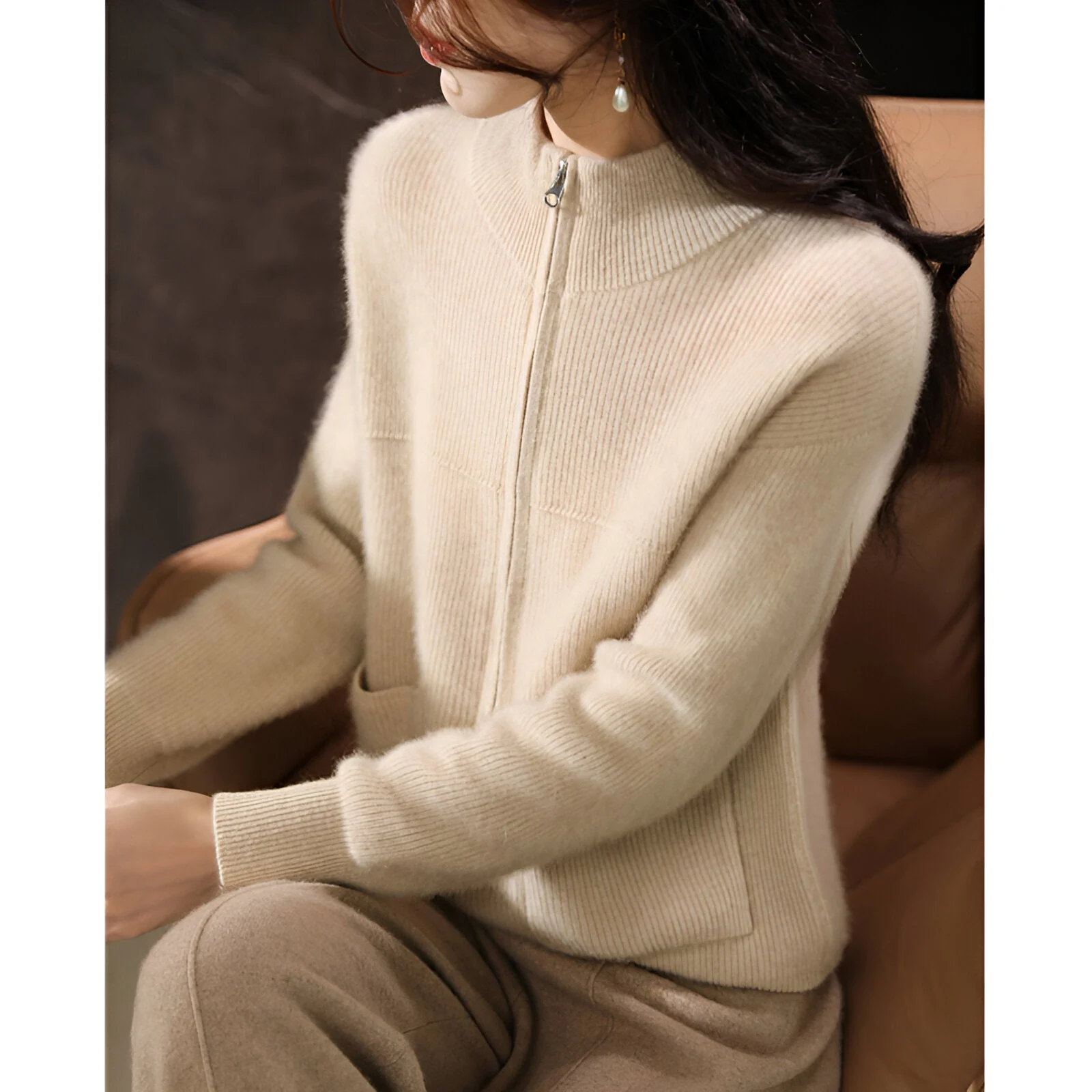 Norberta | Gemütliche & Stylische Wollweste - Image 5