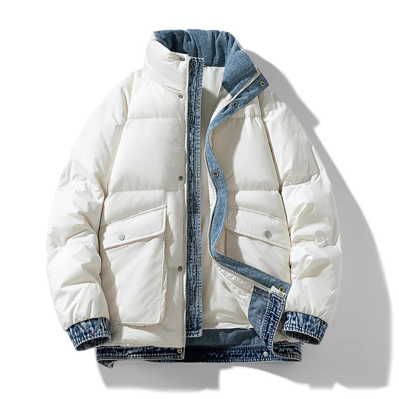 NORDIC SHIELD DENIM DOWN JACKET - Image 5