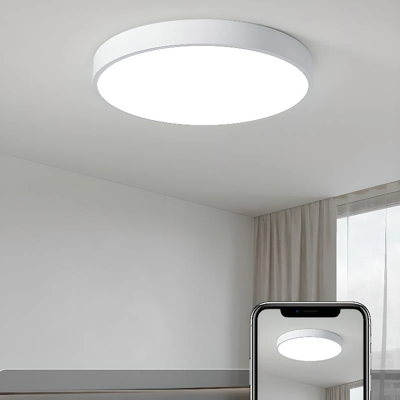 NordLuxe | Skandinavische runde LED-Deckenleuchten - Image 19