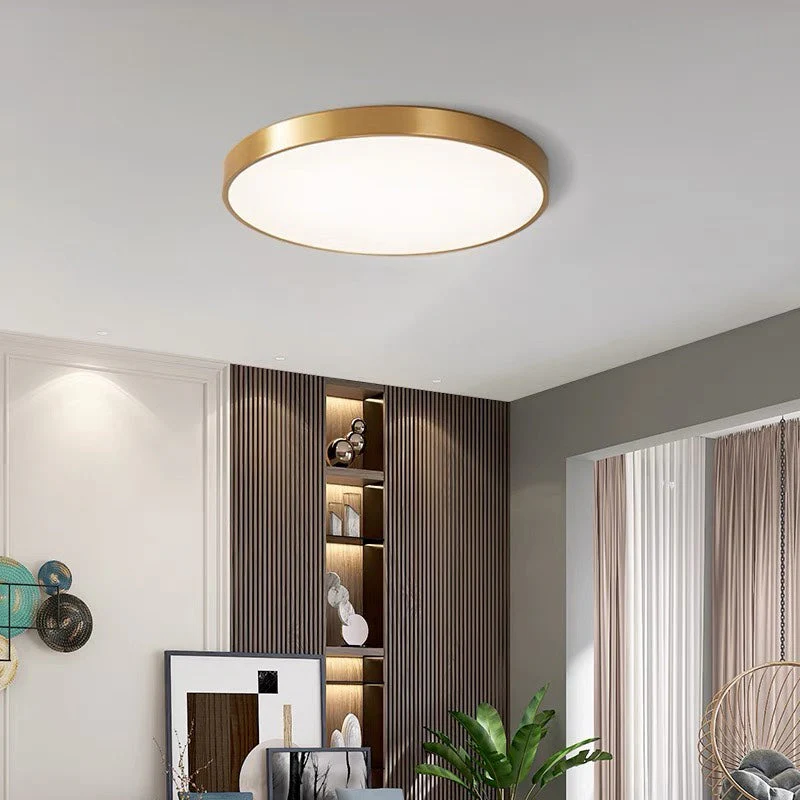 NordLuxe | Skandinavische runde LED-Deckenleuchten - Image 9