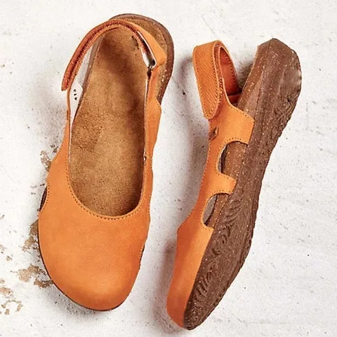 Noriela – Stilvolle Wildleder-Sandalen mit geschlossener Spitze - Image 4