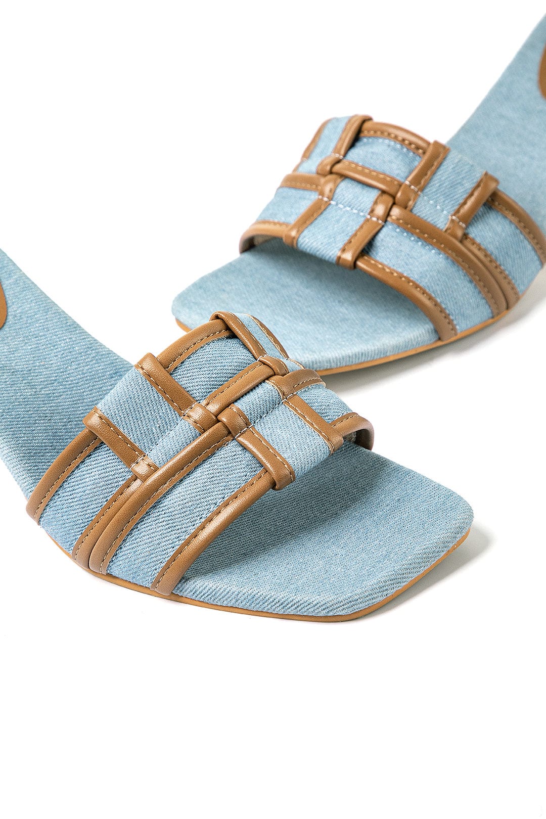 Nova | Trendige Denim Mules mit Blockabsatz – Eleganz trifft auf Komfort - Image 3