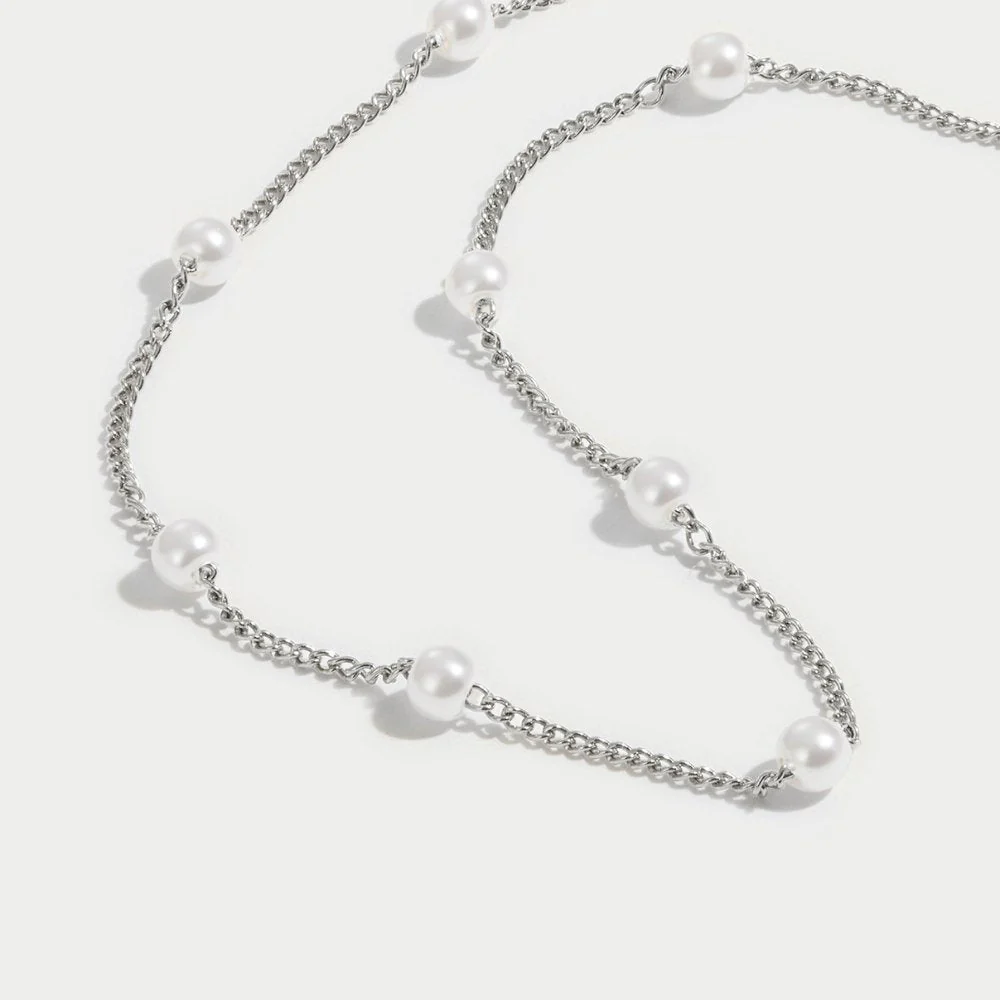 Nura Pearl 18K Silberkette - Image 2