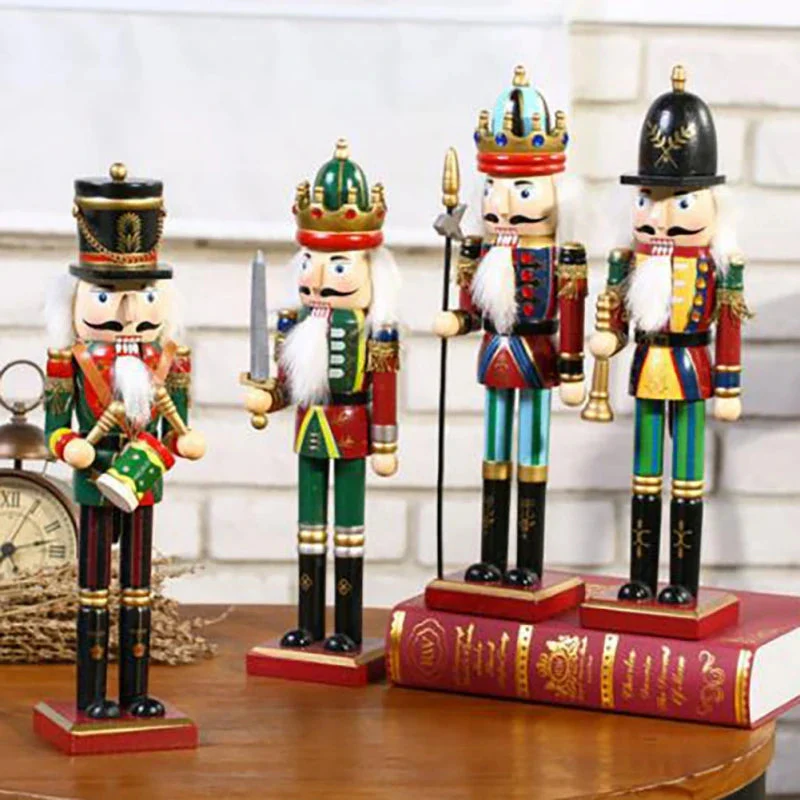 Nussknacker-Anhänger | 30 cm große Weihnachtsfigur für die Heimdekoration - Image 2
