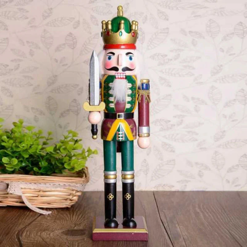 Nussknacker-Anhänger | 30 cm große Weihnachtsfigur für die Heimdekoration - Image 7