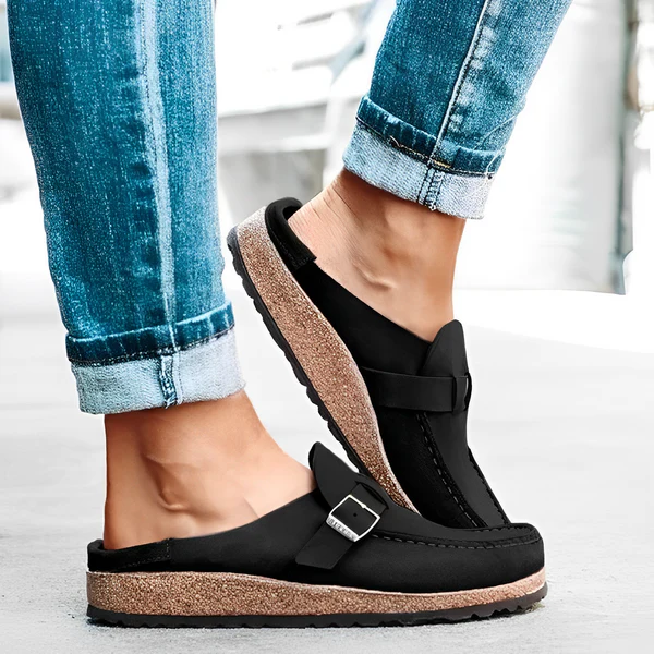 Odelia | Mokassin-Sandalen aus Wildleder - Image 5