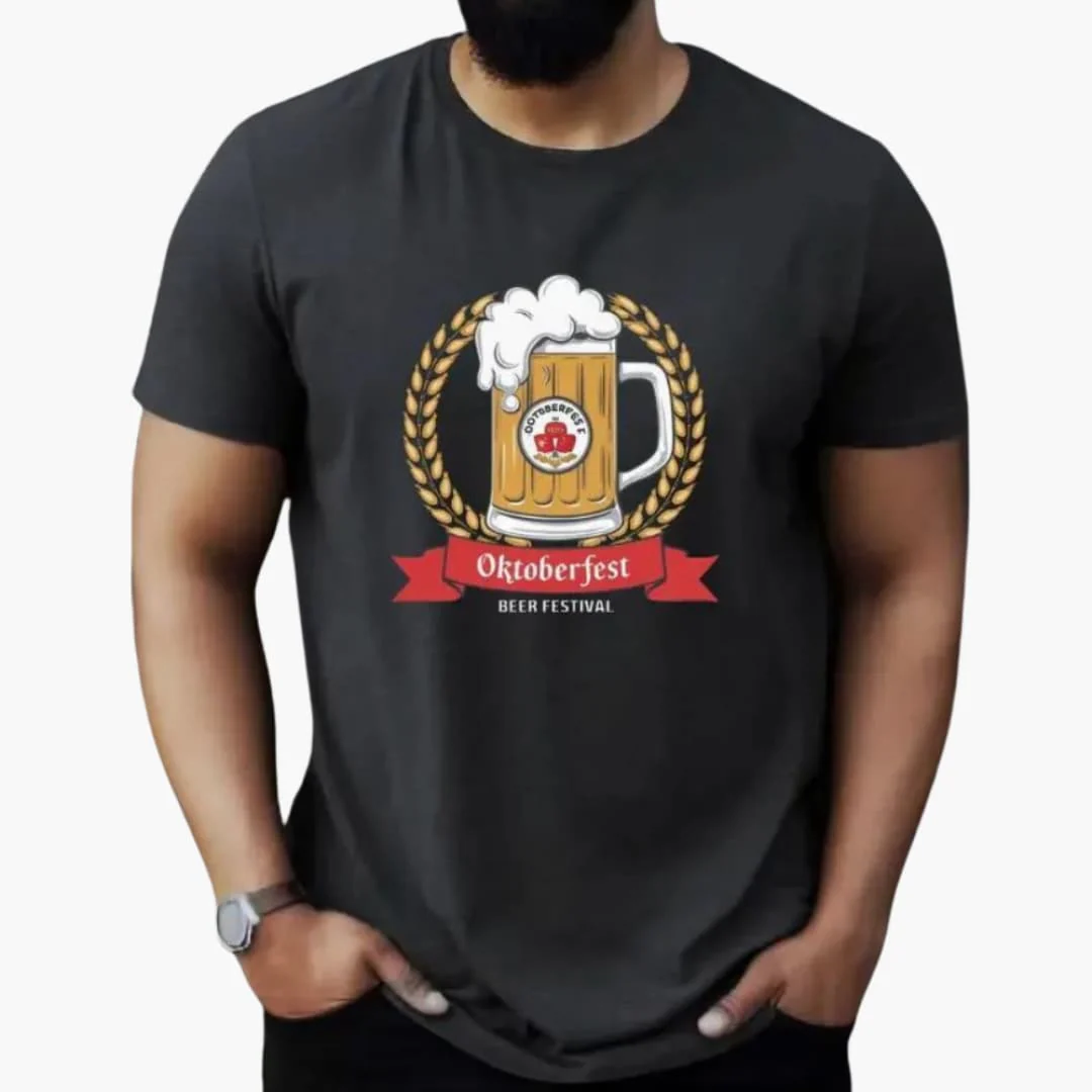 Oktoberfest 2025 Motiv T-Shirt für Herren - Image 2
