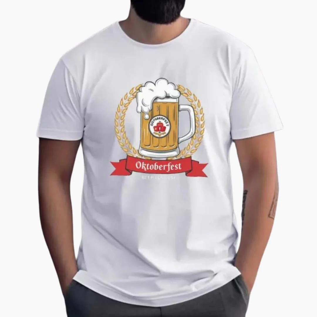 Oktoberfest 2025 Motiv T-Shirt für Herren - Image 4