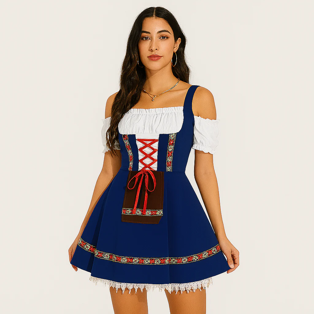 Oktoberfest Dirndl Damen Kurz - Image 3