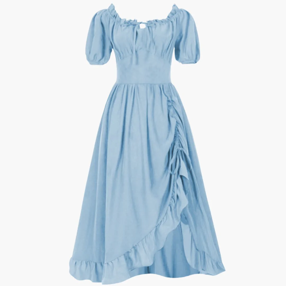Oktoberfest Dirndl Kleid 2025 mit Rüschen für Damen - Image 3