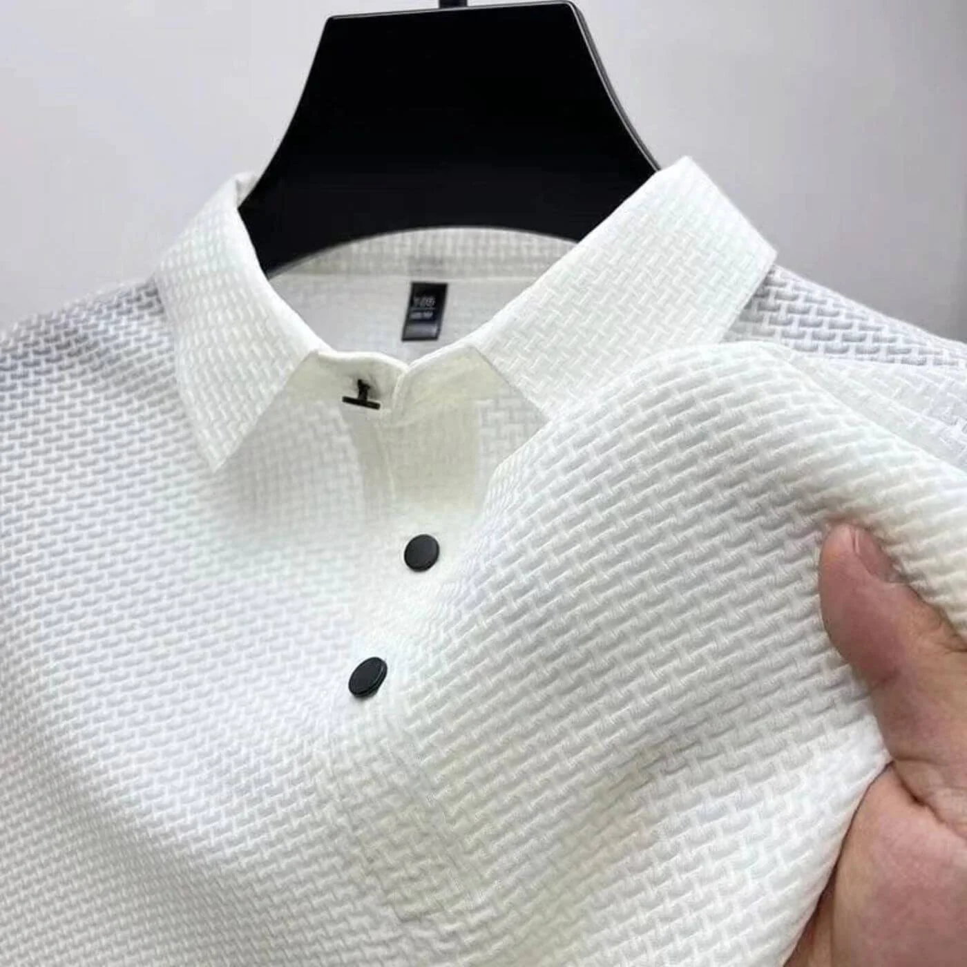 Oliver – Herren Struktur Strickpolo Mit Knopfleiste - Image 8
