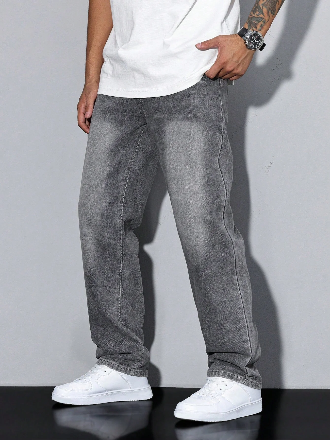 Oliver – Locker geschnittene Vintage-Jeans für Herren