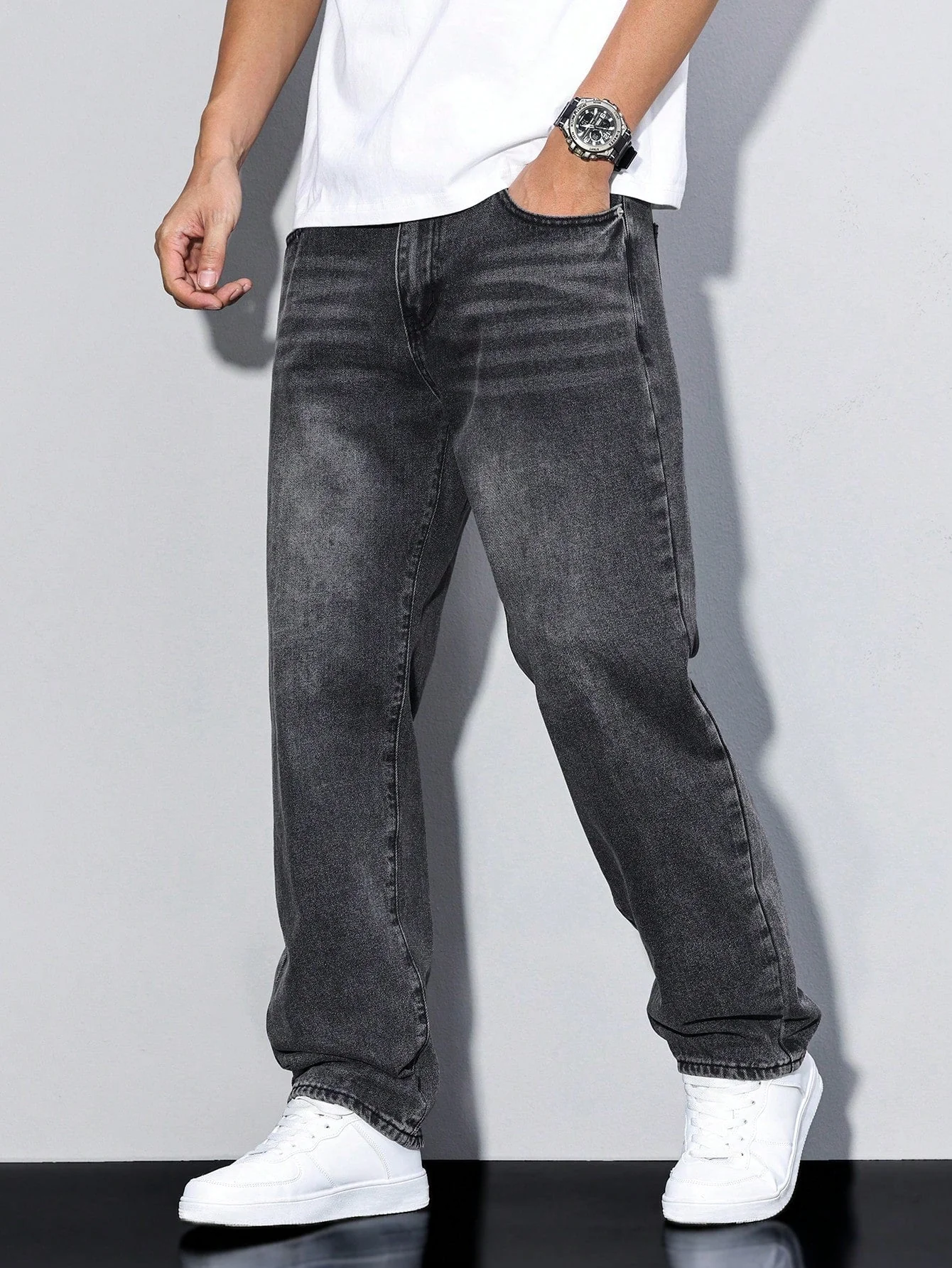 Oliver – Locker geschnittene Vintage-Jeans für Herren - Image 5