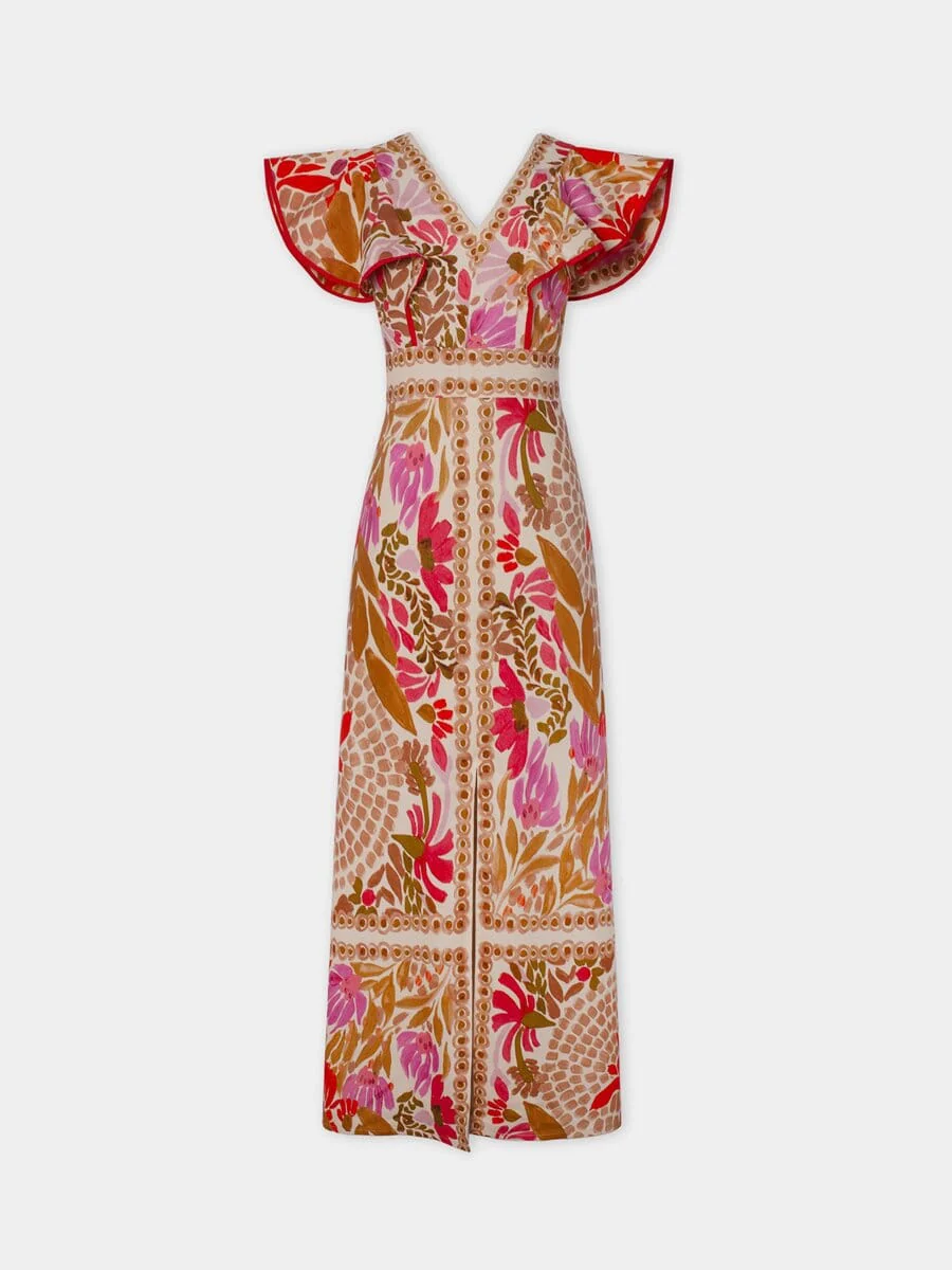 Olivia - Bunte Maxi-Kleid - Image 4
