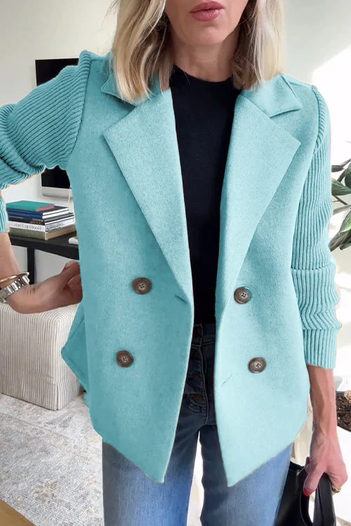Olivia – Doppelreihiger Strickblazer - Image 11