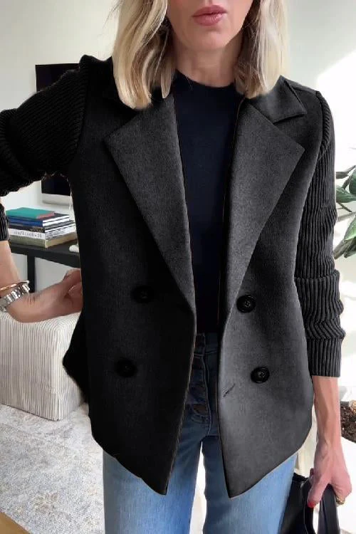 Olivia – Doppelreihiger Strickblazer - Image 4