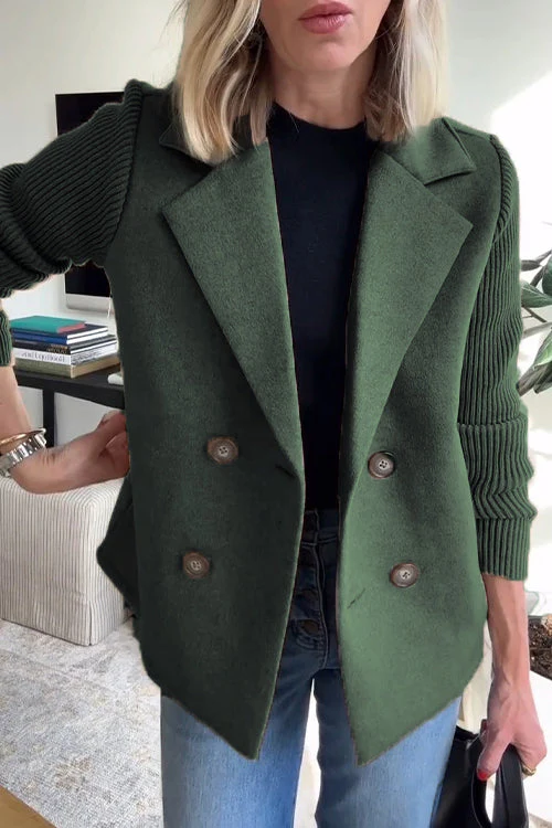 Olivia – Doppelreihiger Strickblazer - Image 9