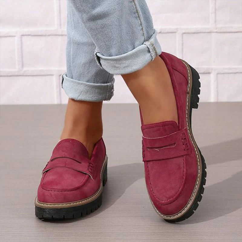 Olivia – Klassische Profilsohlen Damen Loafer - Image 13
