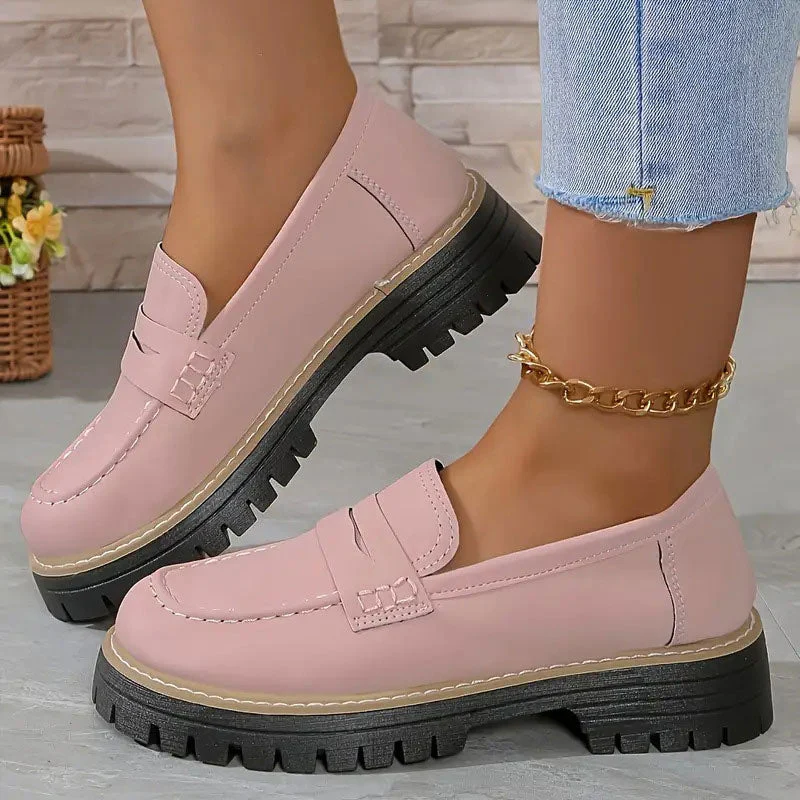 Olivia – Klassische Profilsohlen Damen Loafer - Image 4