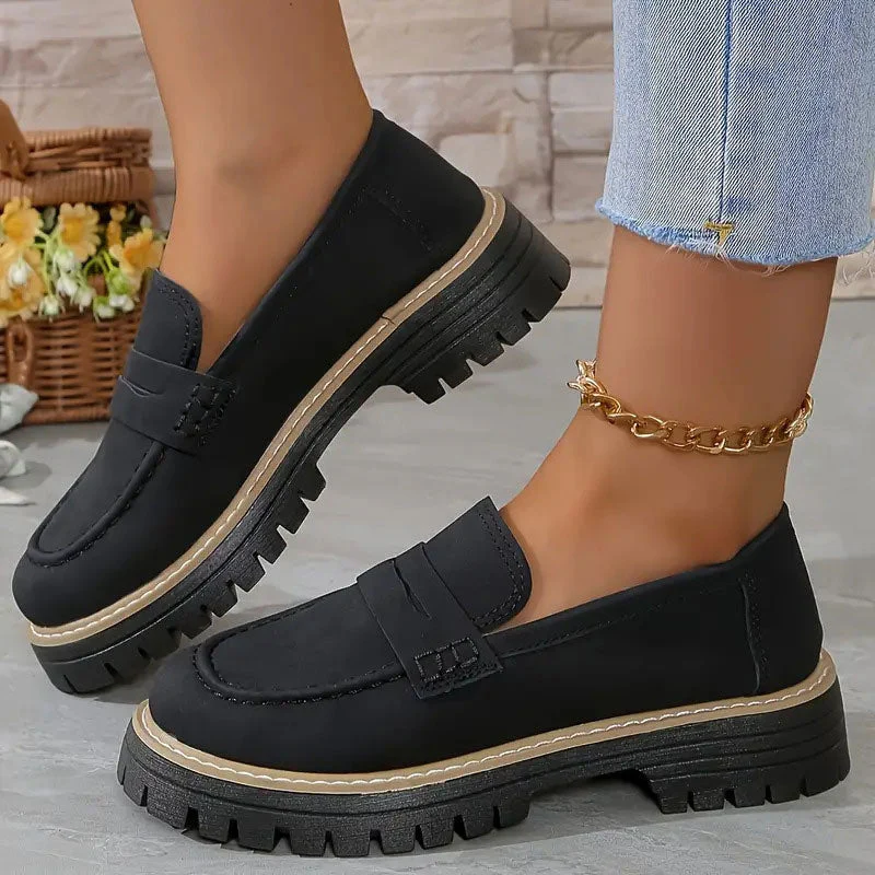 Olivia – Klassische Profilsohlen Damen Loafer - Image 5