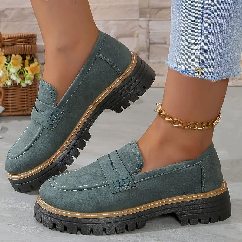 Olivia – Klassische Profilsohlen Damen Loafer - Image 8
