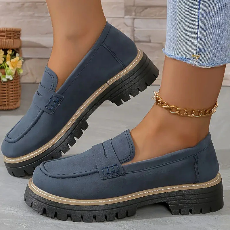 Olivia – Klassische Profilsohlen Damen Loafer - Image 9