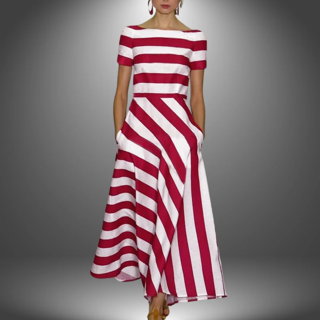 Olivia | Lässige, abstrakte Druckhose - Image 3