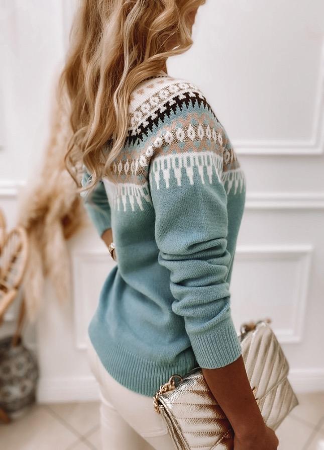 Olivia Norwegerpullover – Damen Pullover mit nordischem Muster - Image 5