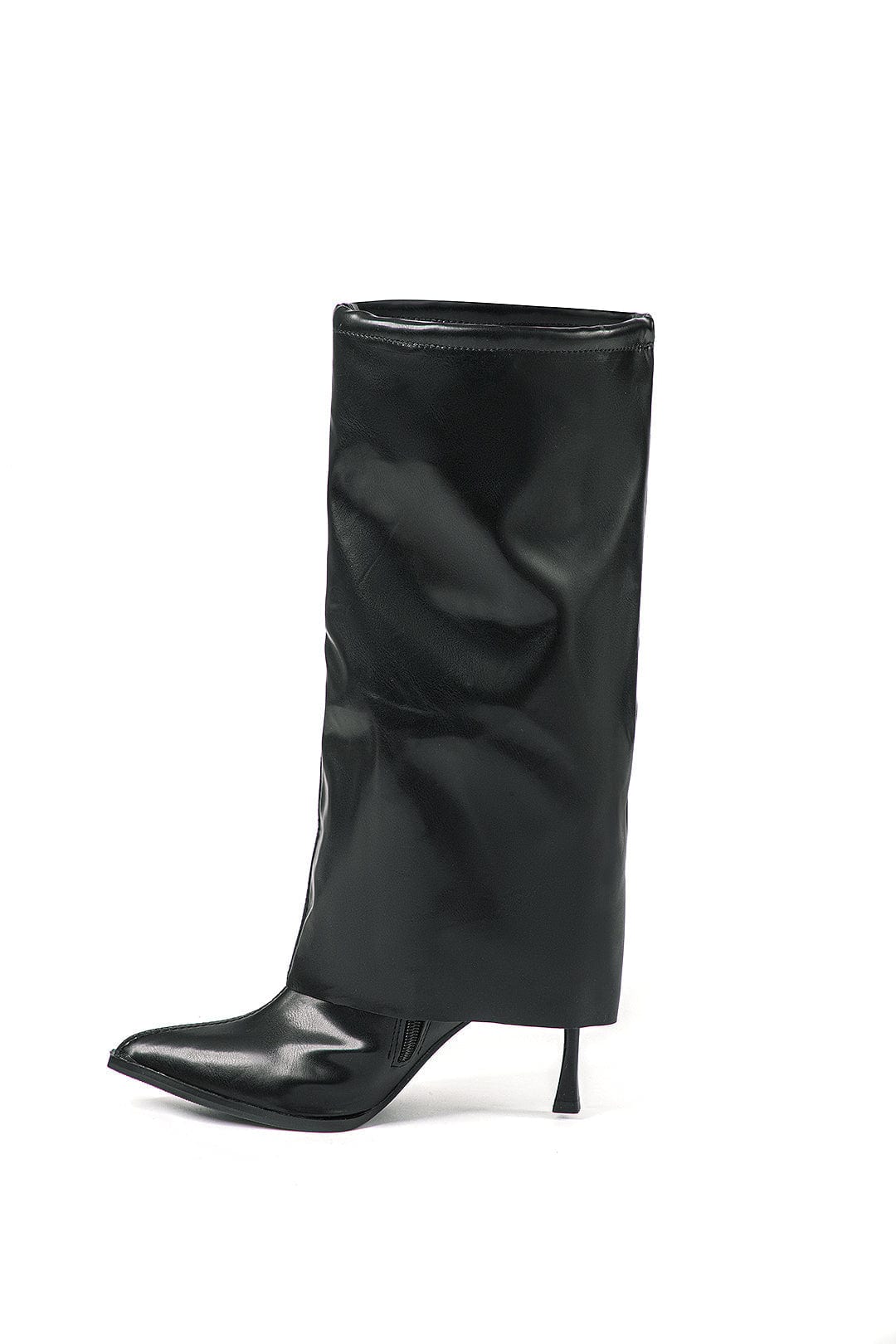 Olivia | Schwarze Designer-Stiefel mit einzigartigem Oversized-Look - Image 2