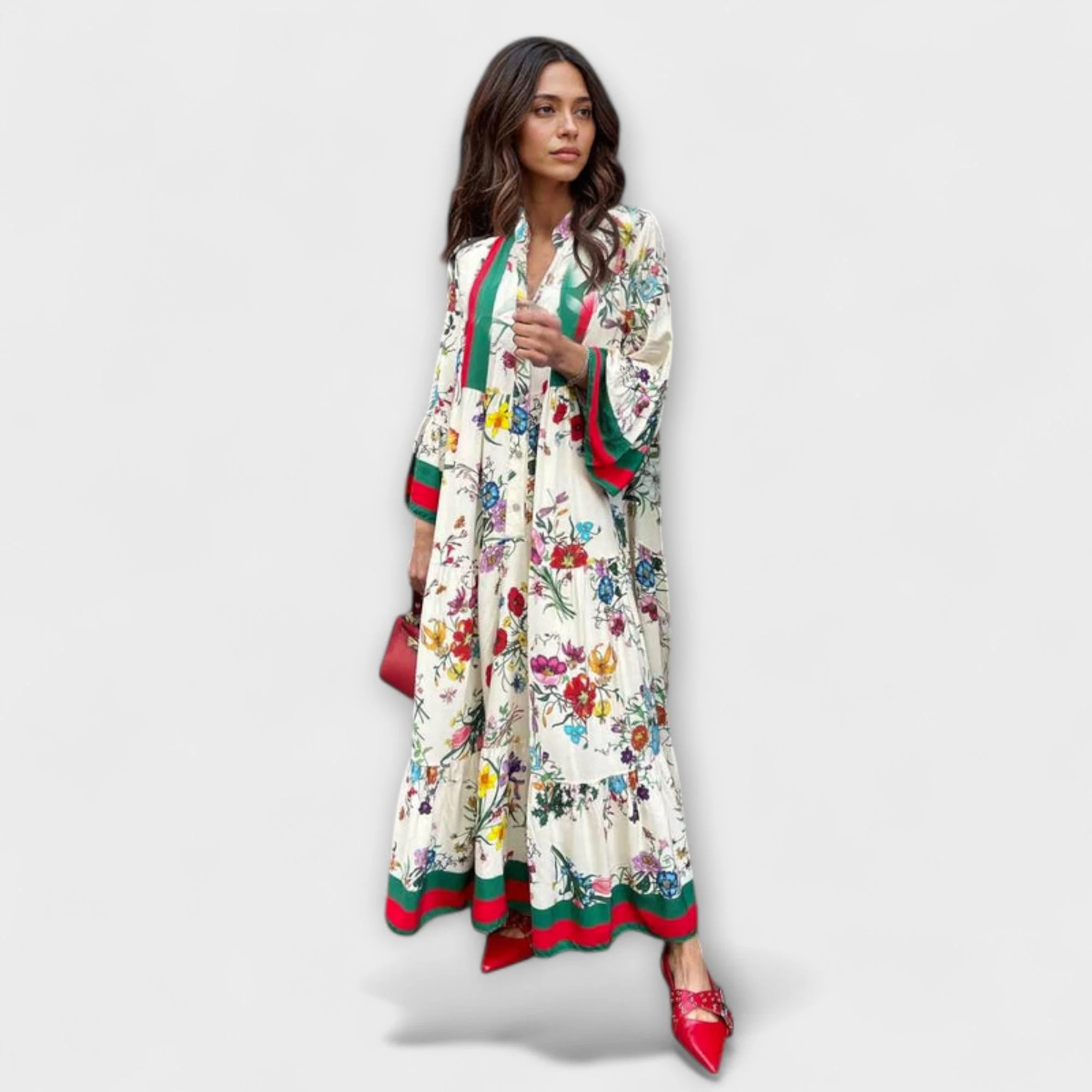 Oriana - Maxikleid mit Blumenmuster - Image 2