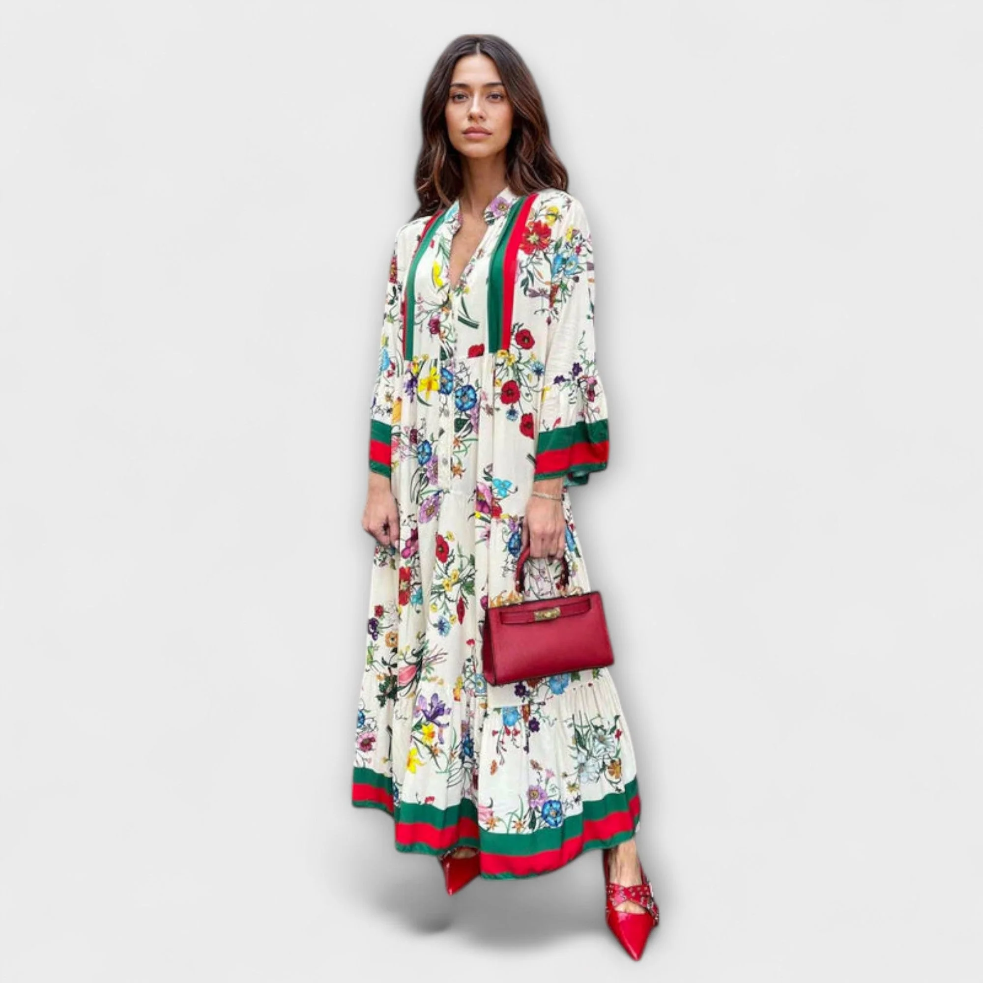 Oriana - Maxikleid mit Blumenmuster - Image 4