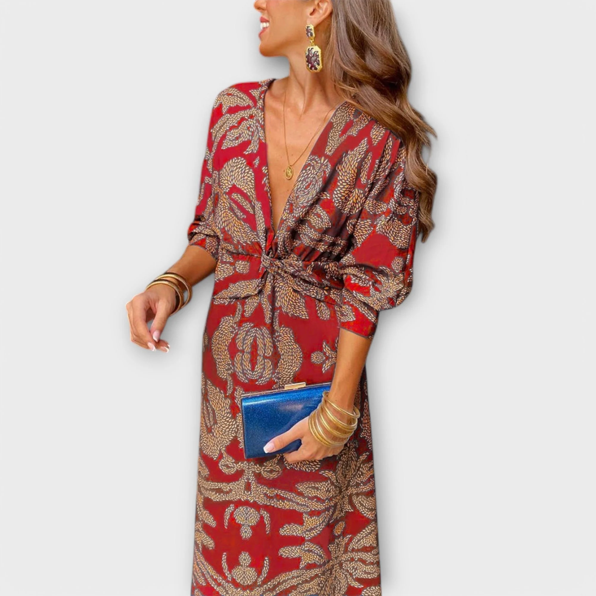 Oriana - Stilvolles Langarmkleid - Image 7