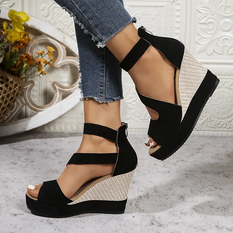 Oriane – Elegante Keilsandalen im Espadrille-Stil - Image 2