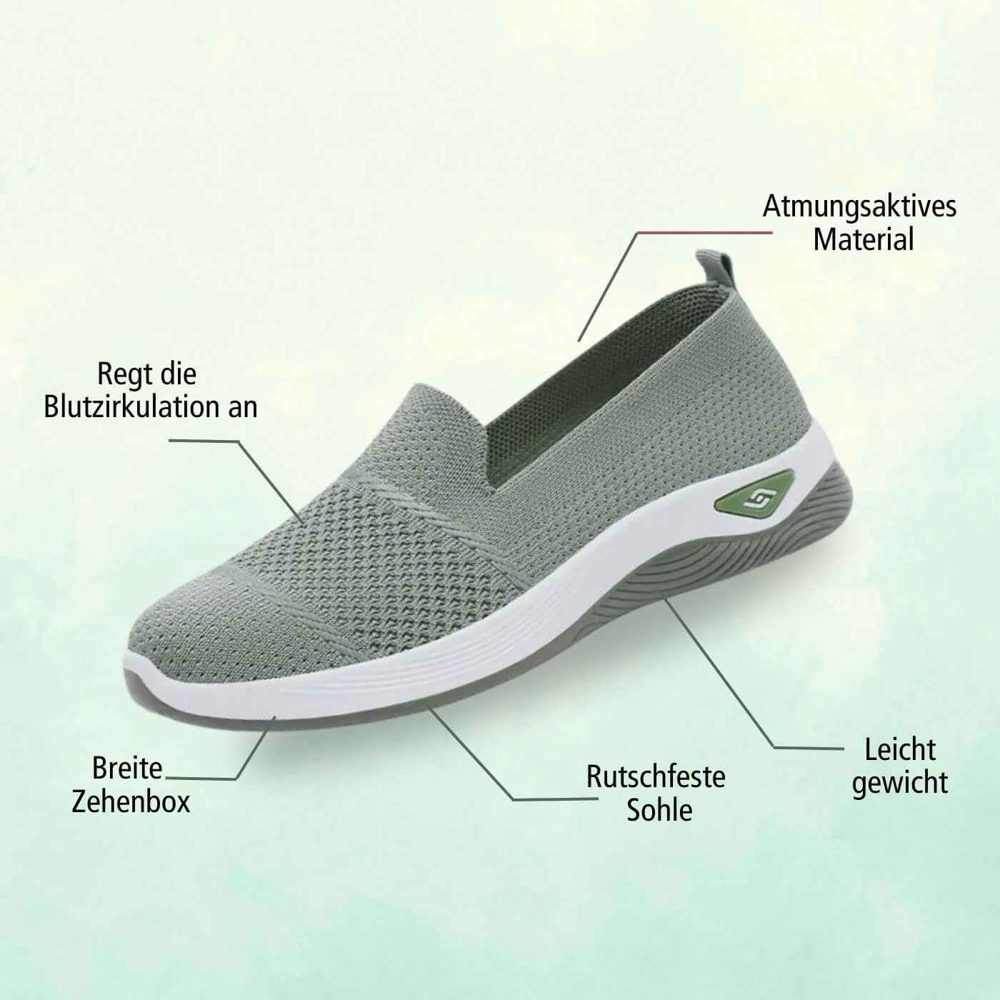 OrthoFit – Atmungsaktive Orthopädische Komfortsneaker (1+1 GRATIS) - Image 3