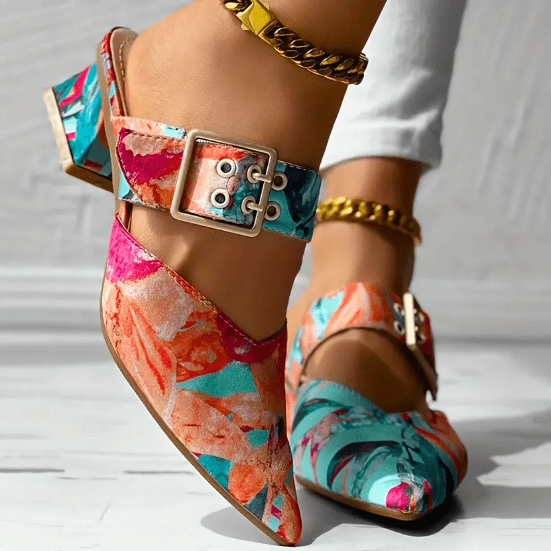 Orthopädische Komfort Damen Absatzschuhe - Image 2