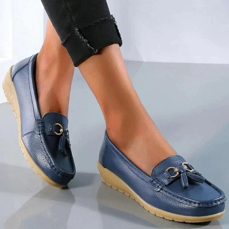 Käthe | Damen Leder Loafer Fußgewölbestütze – Leder Loafer Stützend Komfort 2026 - Image 8