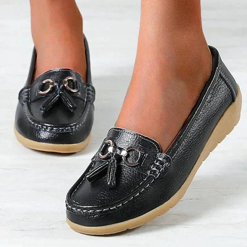Käthe | Damen Leder Loafer Fußgewölbestütze – Leder Loafer Stützend Komfort 2026 - Image 9
