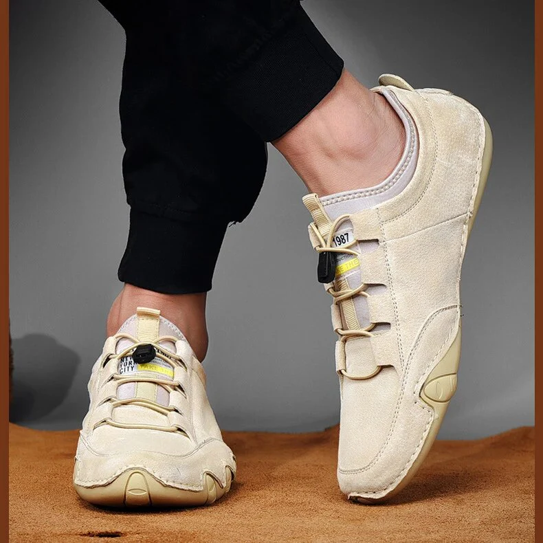 Orthopädische Mokassins aus echtem Leder für Herren - Harmen - Image 6