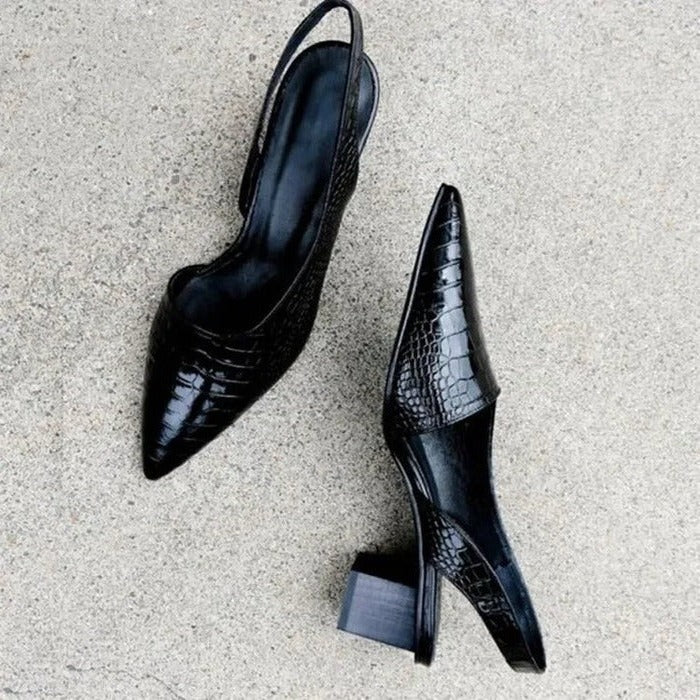 Johanna | Damen Pumps Blockabsatz Fußgewölbestütze – Komfort Pumps Stützend 2026 - Image 2