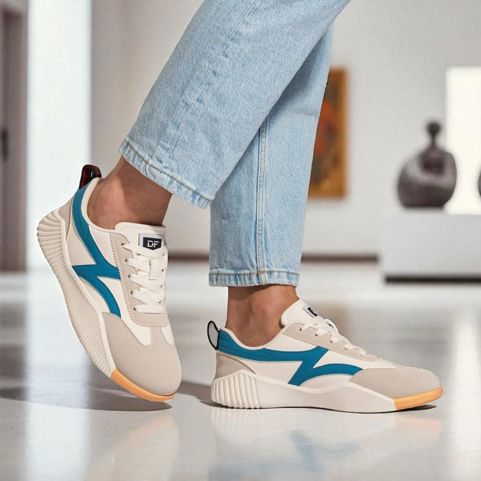 Zelda | Damen Schnür Sneaker Fußgewölbestütze – Komfort Schnürsneaker Stütze 2026 - Image 3