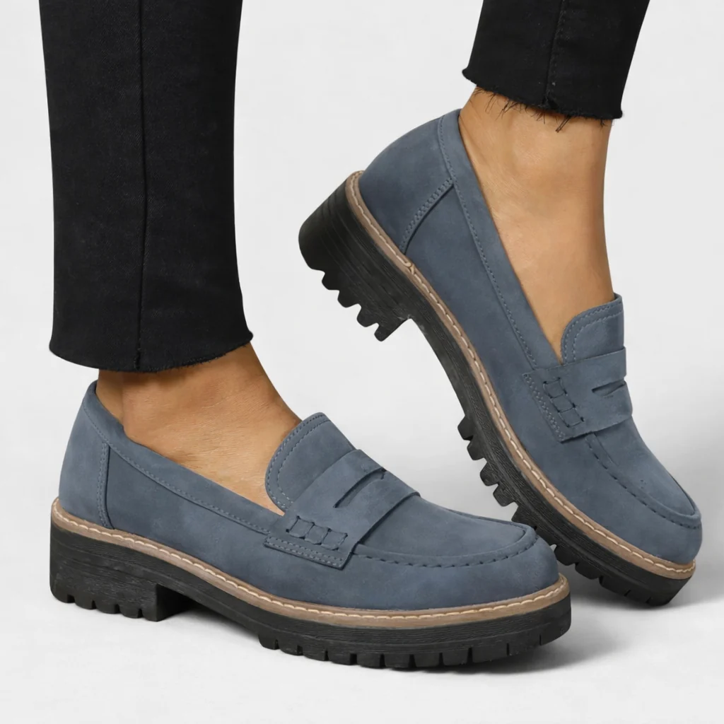 Agnes | Damen Slipper Grobe Sohle Komfort – Komfort Slipper Profil Sohle 2026 - Image 3
