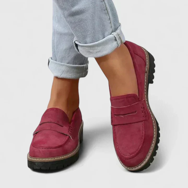 Agnes | Damen Slipper Grobe Sohle Komfort – Komfort Slipper Profil Sohle 2026 - Image 6