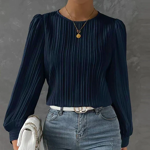 Ortrud - Damen-Faltenbluse - Image 5