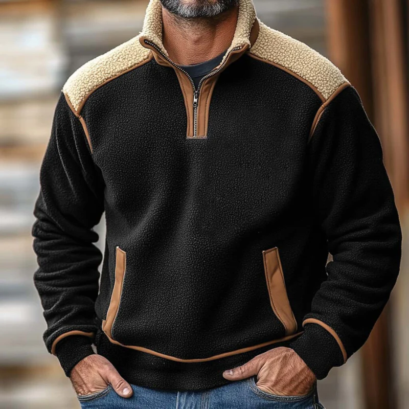 OUTLANDER PULLOVER MIT VIERTELREISSVERSCHLUSS - Image 2