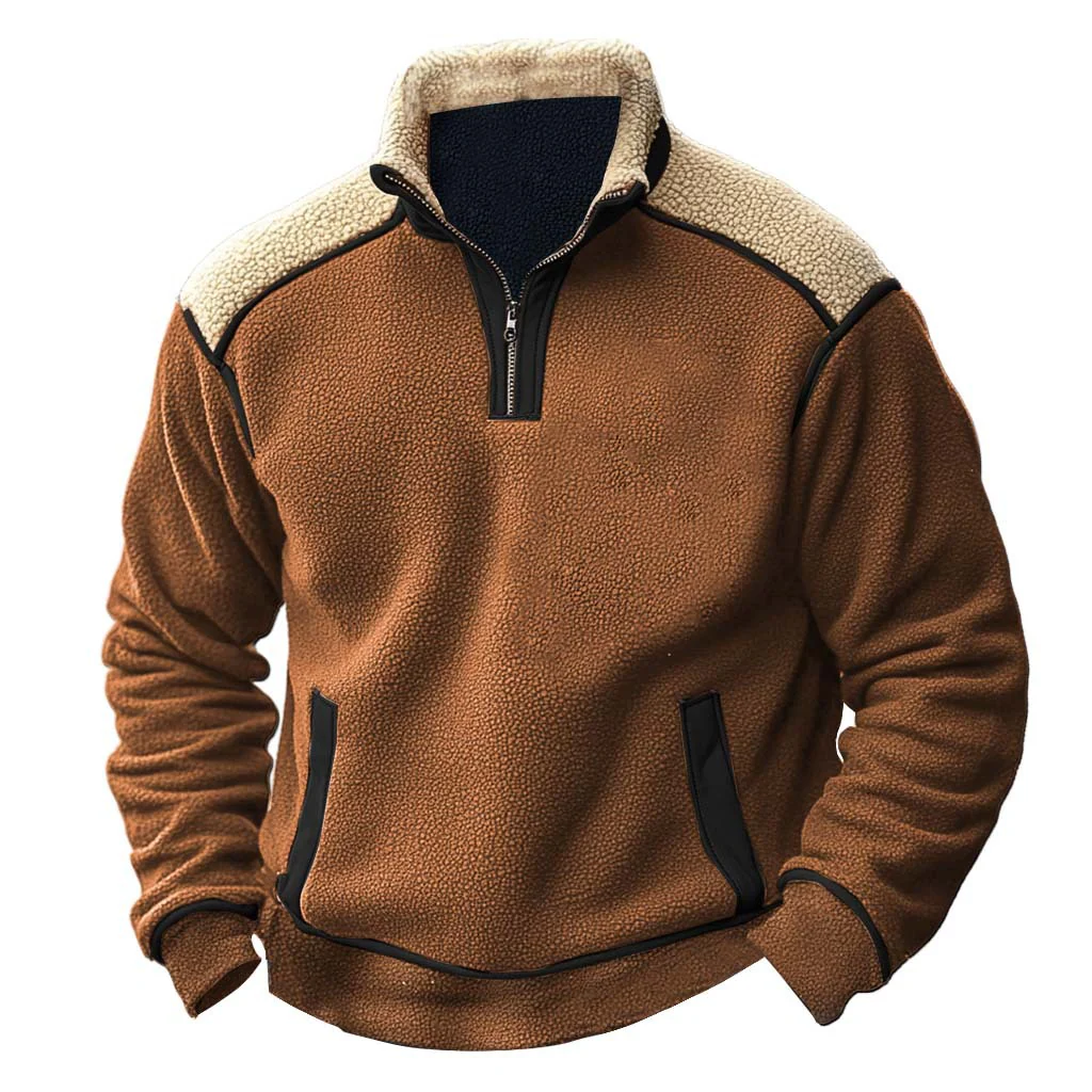OUTLANDER PULLOVER MIT VIERTELREISSVERSCHLUSS - Image 3