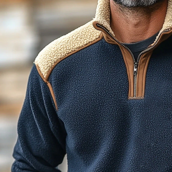 OUTLANDER PULLOVER MIT VIERTELREISSVERSCHLUSS - Image 6